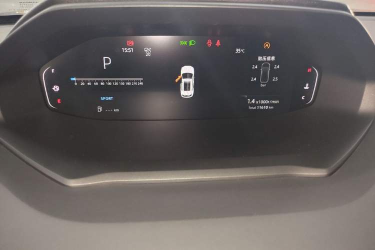 Used CHANGAN CS55PLUS 2022 2nd Generation 1.5T DCT Prestige Version Instrument Cluster