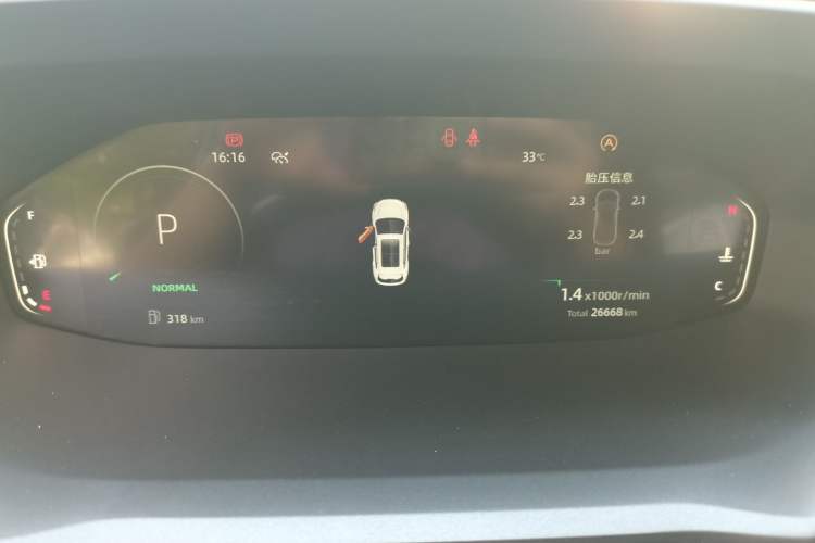 Used CHANGAN CS55PLUS 2022 2nd Generation 1.5T DCT Navigation Edition Instrument Cluster
