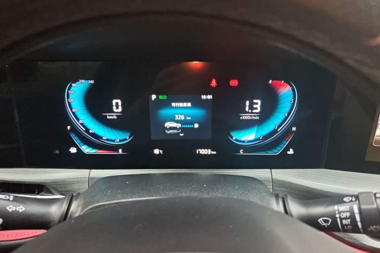 Used CHANGAN CS55PLUS 2022 Blue Whale Edition 1.5T DCT Luxury Model Instrument Cluster
