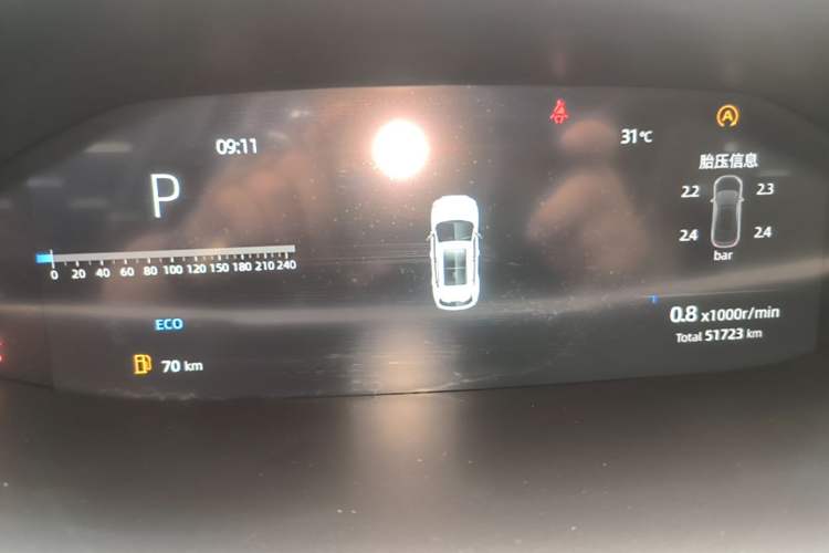 Used CHANGAN CS55PLUS 2022 2nd Generation 1.5T DCT Luxury Version Instrument Cluster