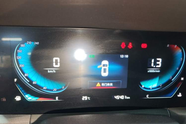 Used CHANGAN CS55PLUS 2022 Blue Whale Edition 1.5T DCT Luxury Model Instrument Cluster