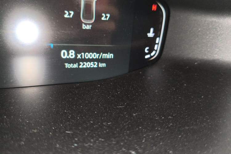 Used CHANGAN CS55PLUS 2022 2nd Generation 1.5T DCT Prestige Version Odometer Close Up