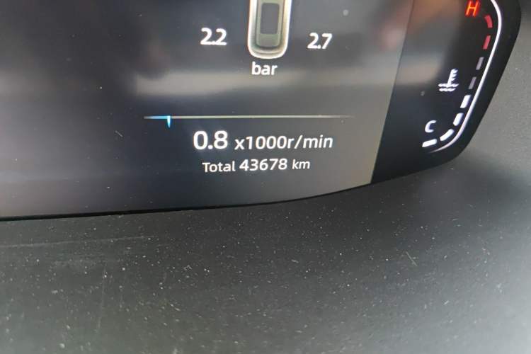 Used CHANGAN CS55PLUS 2022 2nd Generation 1.5T DCT Prestige Version Odometer Close Up