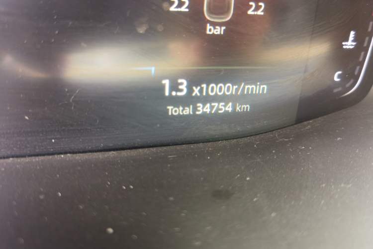 Used CHANGAN CS55PLUS 2022 2nd Generation 1.5T DCT Prestige Version Odometer Close Up