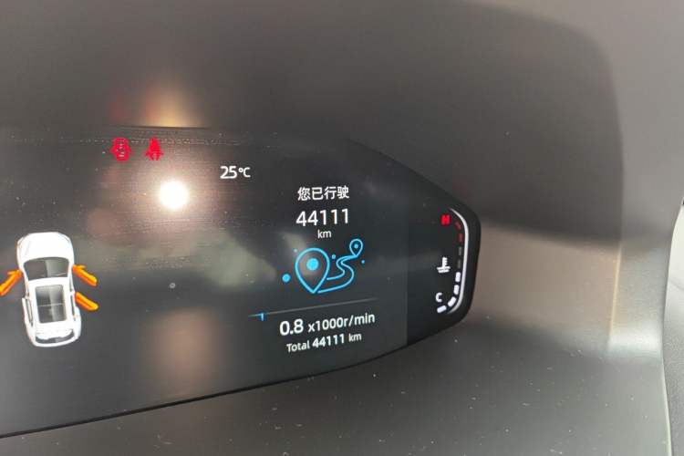 Used CHANGAN CS55PLUS 2022 2nd Generation 1.5T DCT Prestige Version Odometer Close Up