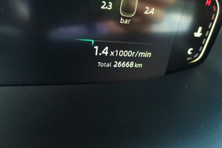 Used CHANGAN CS55PLUS 2022 2nd Generation 1.5T DCT Navigation Edition Odometer Close Up