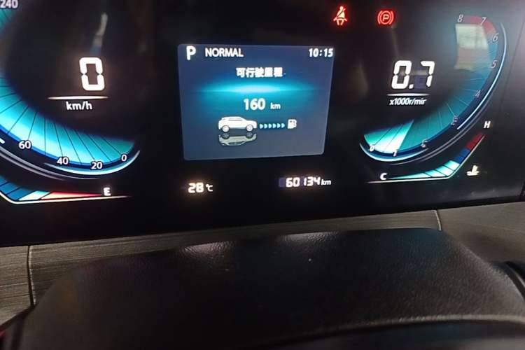 Used CHANGAN CS55PLUS 2022 Blue Whale Edition 1.5T DCT Luxury Model Odometer Close Up