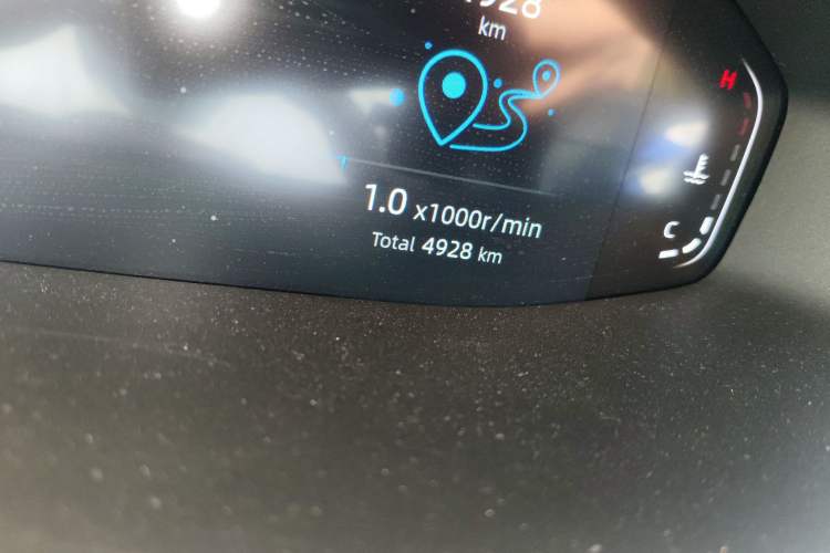 Used CHANGAN CS55PLUS 2022 2nd Generation 1.5T DCT Prestige Version Odometer Close Up