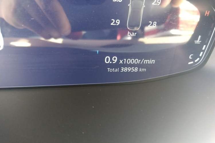 Used CHANGAN CS55PLUS 2022 2nd Generation 1.5T DCT Prestige Version Odometer Close Up