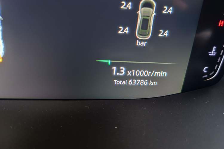 Used CHANGAN CS55PLUS 2022 2nd Generation 1.5T DCT Prestige Version Odometer Close Up