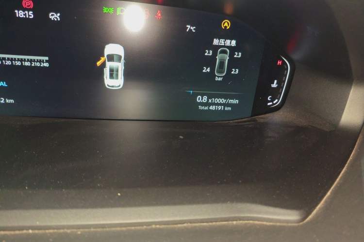 Used CHANGAN CS55PLUS 2022 2nd Generation 1.5T DCT Prestige Version Odometer Close Up
