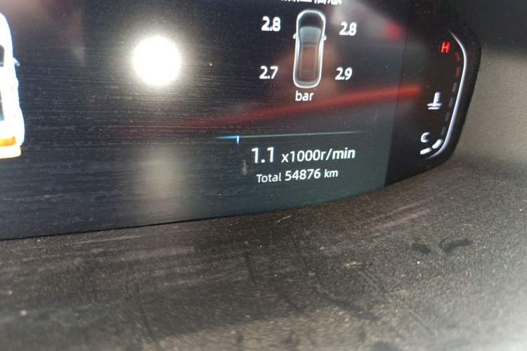 Used CHANGAN CS55PLUS 2022 2nd Generation 1.5T DCT Prestige Version Odometer Close Up