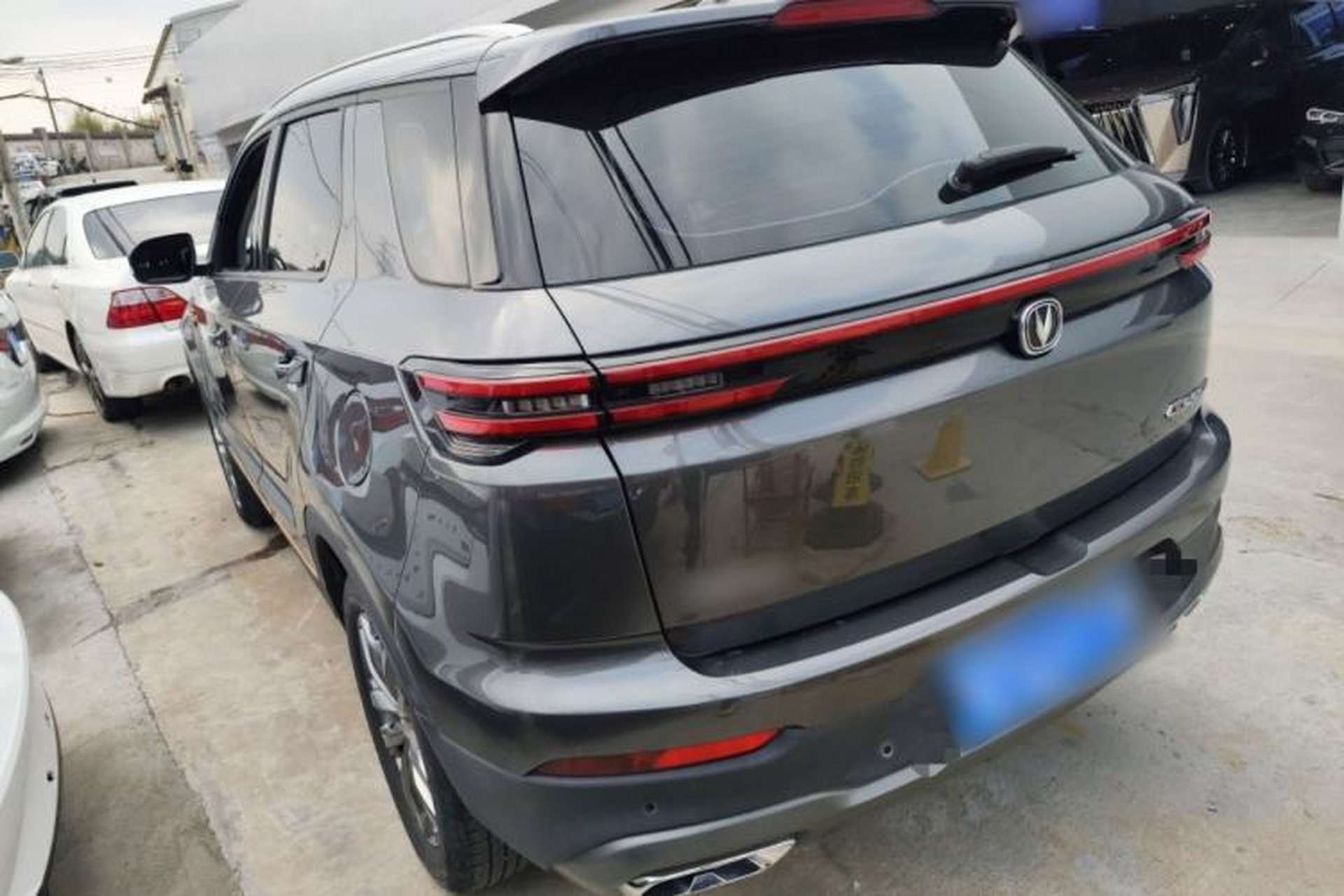 Used CHANGAN CS55PLUS 2022 Blue Whale Edition 1.5T DCT Luxury Model Rear Left 45 Deg