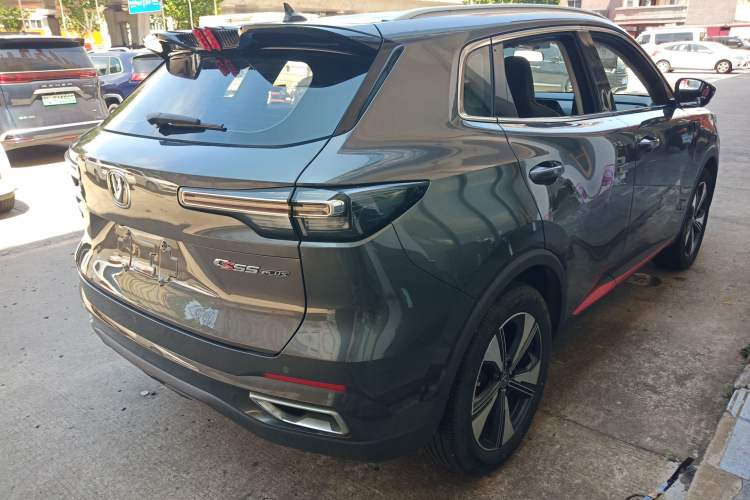 Used CHANGAN CS55PLUS 2022 2nd Generation 1.5T DCT Luxury Version Rear Right 45 Deg