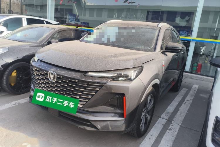 Used CHANGAN CS55PLUS 2022 2nd Generation 1.5T DCT Prestige Version Guazi used car, China used car export, Used car for sale, Used CHANGAN cars, Cheapest cars for sale