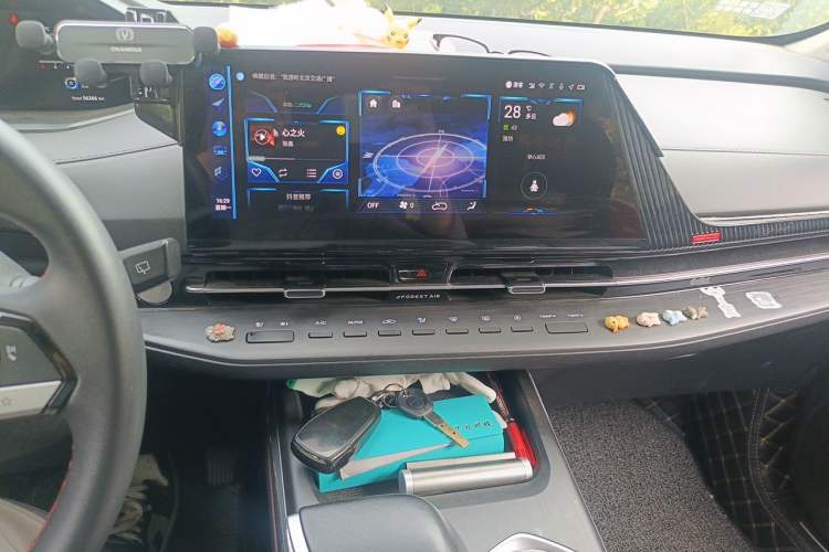 Used CHANGAN CS55PLUS 2022 2nd Generation 1.5T DCT Prestige Version Audio And AC Panel