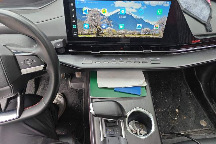 Used CHANGAN CS55PLUS 2022 2nd Generation 1.5T DCT Prestige Version Audio And AC Panel