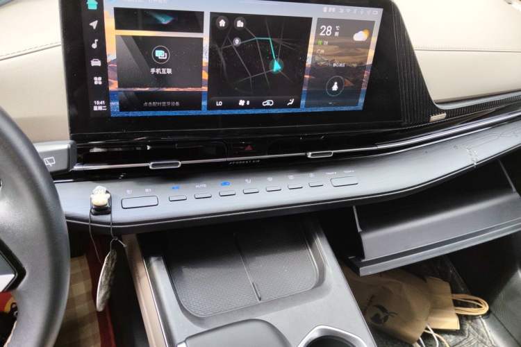 Used CHANGAN CS55PLUS 2022 2nd Generation 1.5T DCT Prestige Version Audio And AC Panel