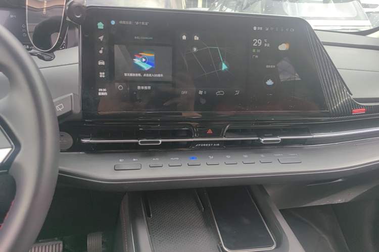 Used CHANGAN CS55PLUS 2022 2nd Generation 1.5T DCT Prestige Version Audio And AC Panel