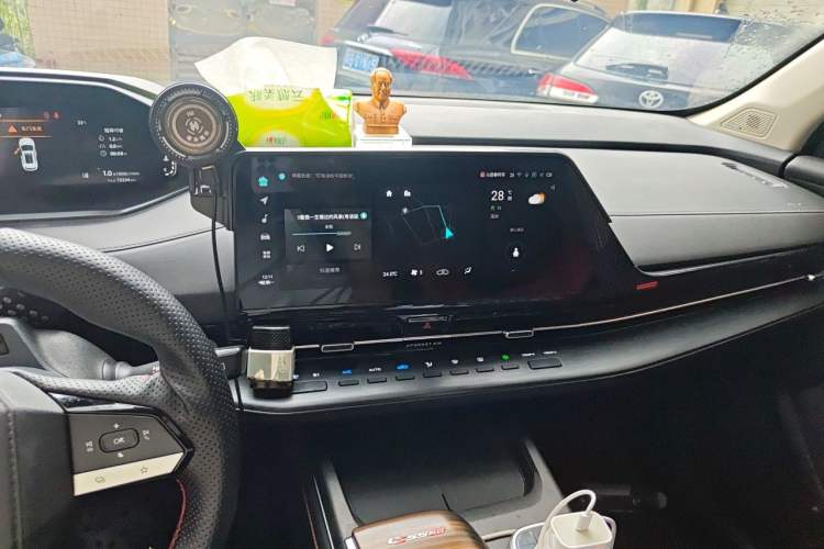 Used CHANGAN CS55PLUS 2022 2nd Generation 1.5T DCT Navigation Edition Audio And AC Panel