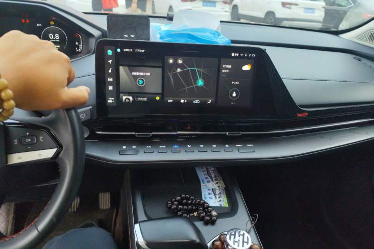 Used CHANGAN CS55PLUS 2022 2nd Generation 1.5T DCT Luxury Version Audio And AC Panel