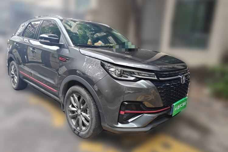 Used CHANGAN CS55PLUS 2022 Blue Whale Edition 1.5T DCT Luxury Model Front Right 45 Deg