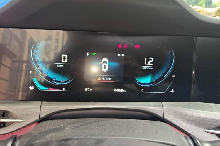 Used CHANGAN CS55PLUS 2022 Blue Whale Edition 1.5T DCT Luxury Model Instrument Cluster
