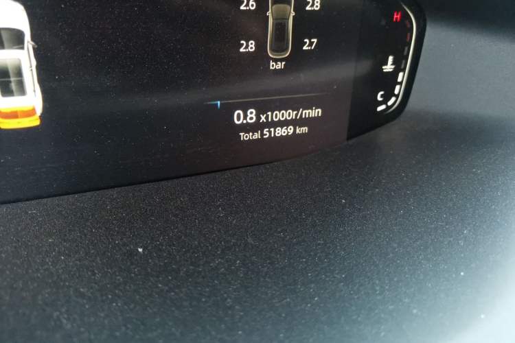 Used CHANGAN CS55PLUS 2022 2nd Generation 1.5T DCT Prestige Version Odometer Close Up