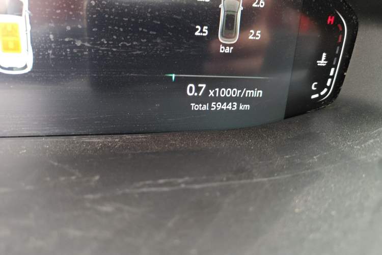 Used CHANGAN CS55PLUS 2022 2nd Generation 1.5T DCT Prestige Version Odometer Close Up