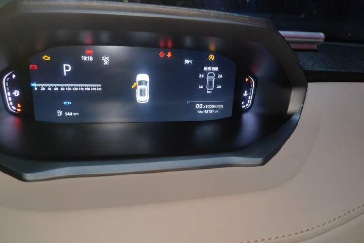 Used CHANGAN CS55PLUS 2022 2nd Generation 1.5T DCT Prestige Version Odometer Close Up