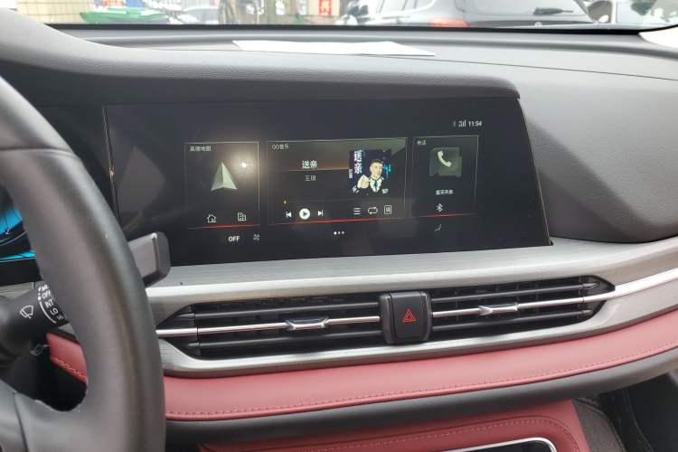 Used CHANGAN CS55PLUS 2022 Blue Whale Edition 1.5T DCT Luxury Model Audio And AC Panel