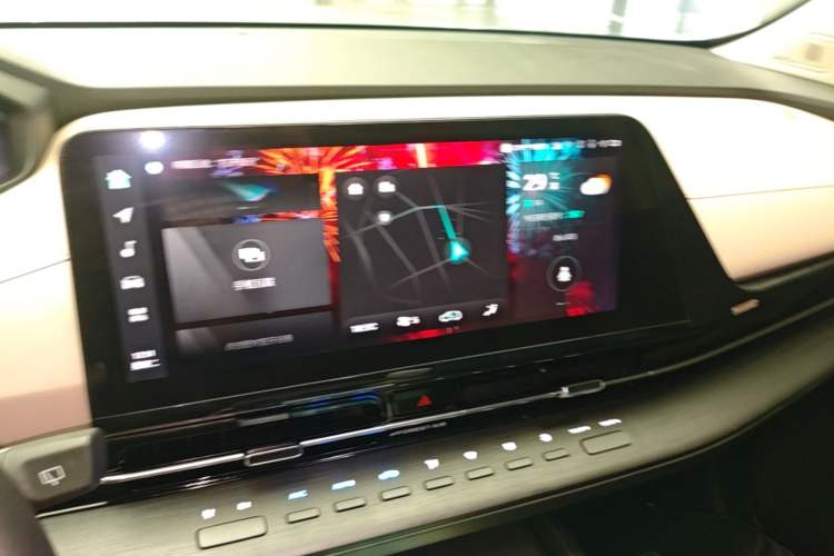 Used CHANGAN CS55PLUS 2022 2nd Generation 1.5T DCT Prestige Version Audio And AC Panel