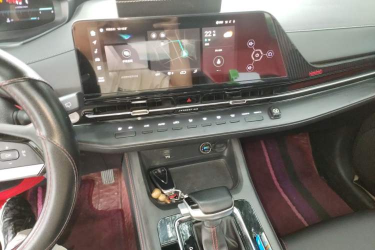 Used CHANGAN CS55PLUS 2022 2nd Generation 1.5T DCT Luxury Version Audio And AC Panel
