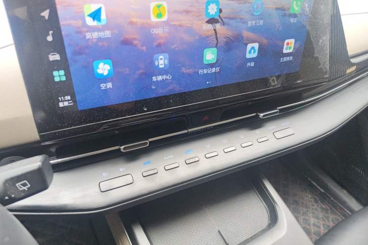 Used CHANGAN CS55PLUS 2022 2nd Generation 1.5T DCT Prestige Version Audio And AC Panel