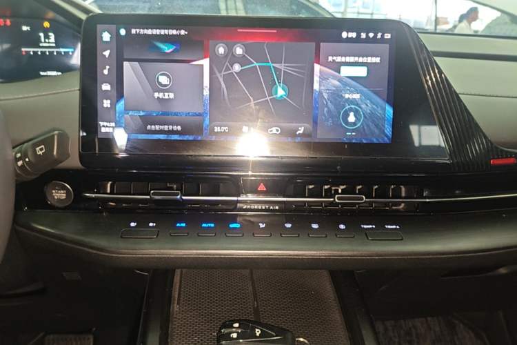 Used CHANGAN CS55PLUS 2022 2nd Generation 1.5T DCT Prestige Version Audio And AC Panel