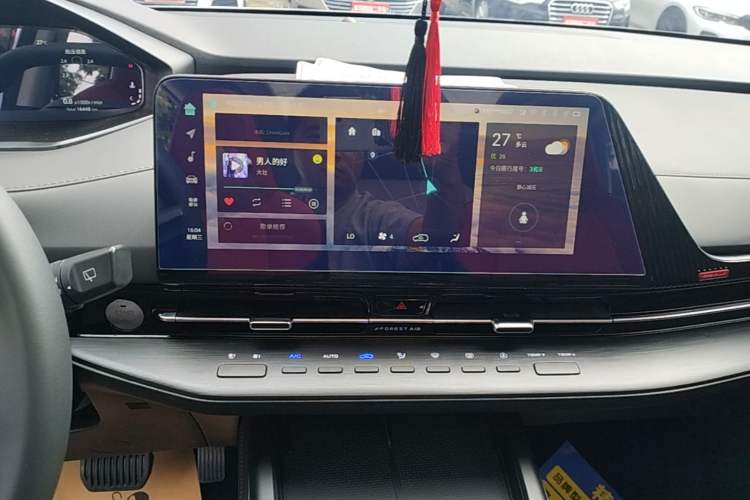 Used CHANGAN CS55PLUS 2022 2nd Generation 1.5T DCT Prestige Version Audio And AC Panel