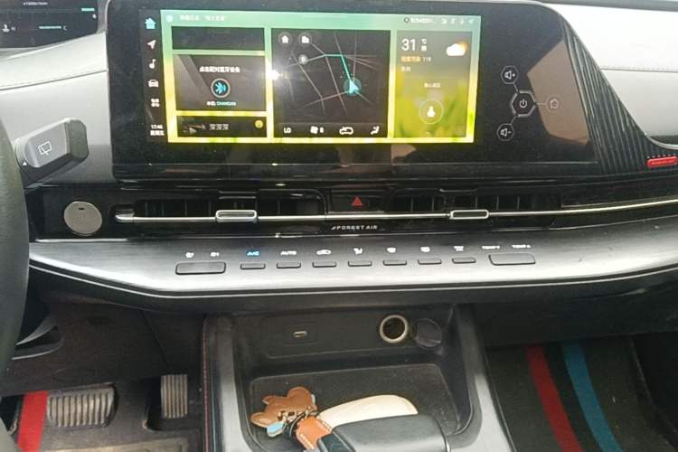 Used CHANGAN CS55PLUS 2022 2nd Generation 1.5T DCT Luxury Version Audio And AC Panel