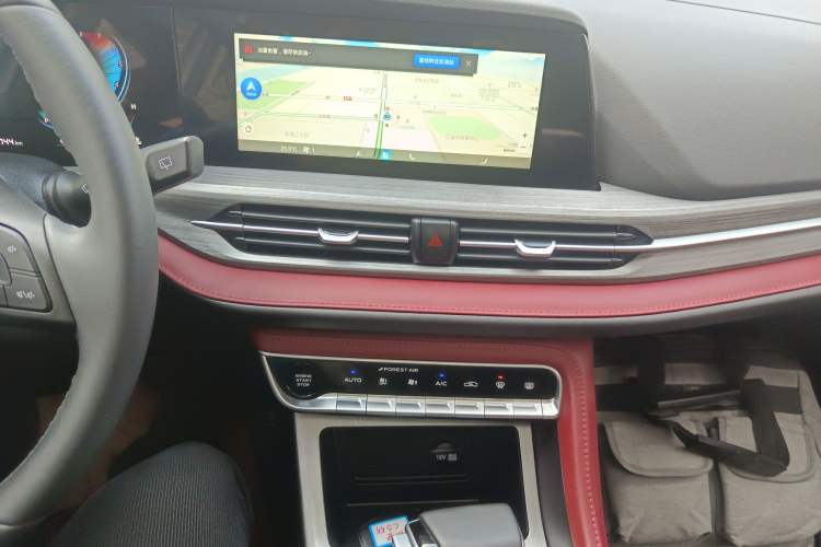 Used CHANGAN CS55PLUS 2022 Blue Whale Edition 1.5T DCT Luxury Model Audio And AC Panel