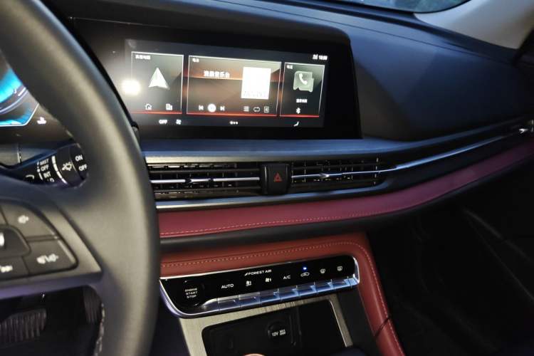 Used CHANGAN CS55PLUS 2022 Blue Whale Edition 1.5T DCT Luxury Model Audio And AC Panel