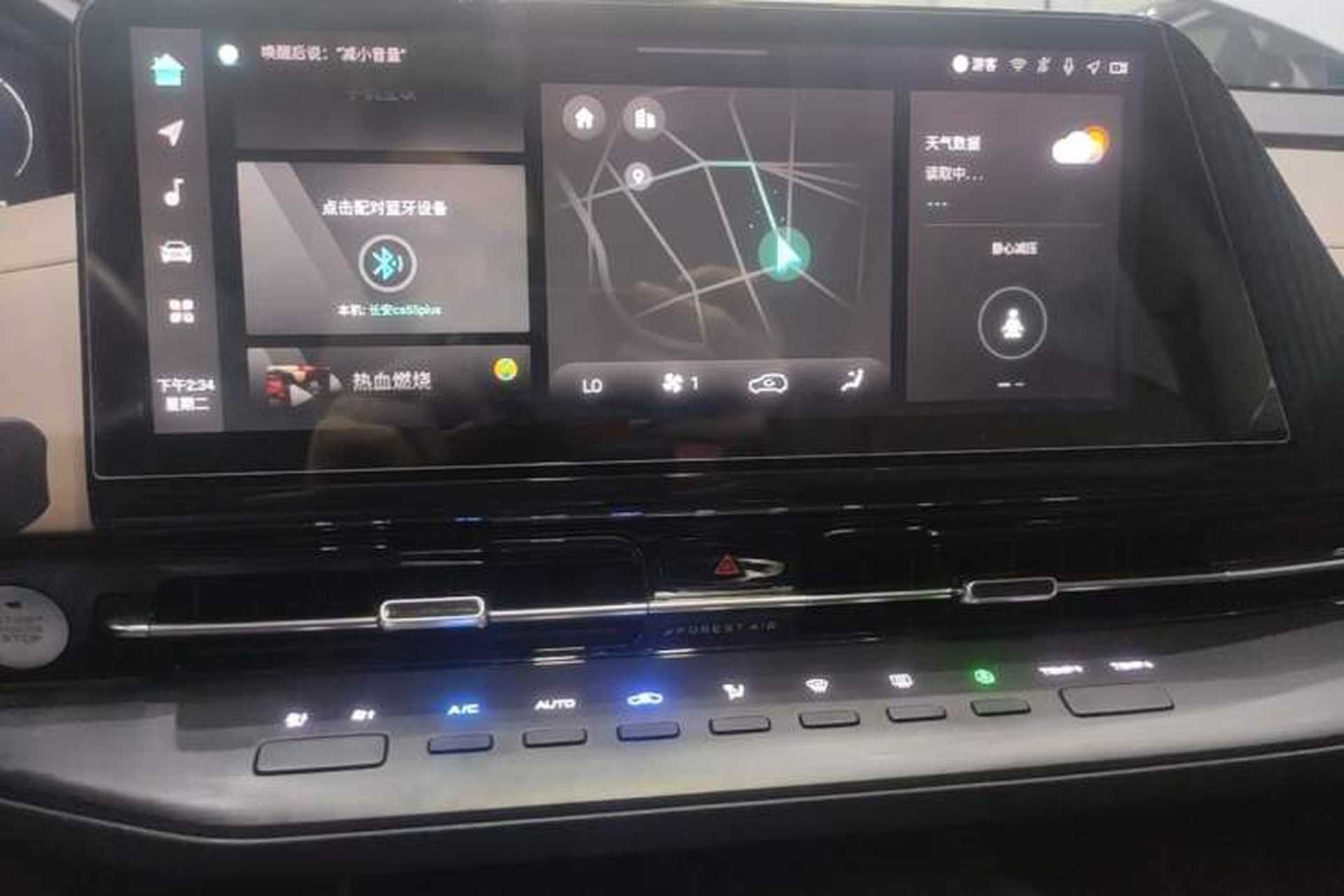 Used CHANGAN CS55PLUS 2022 2nd Generation 1.5T DCT Prestige Version Audio And AC Panel