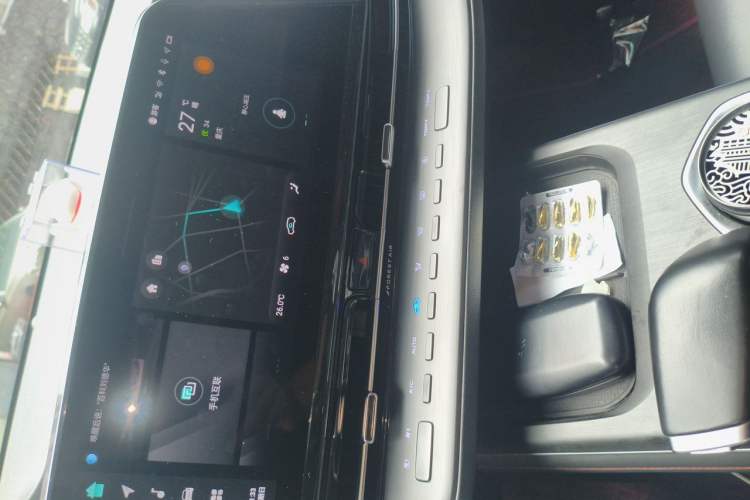 Used CHANGAN CS55PLUS 2022 2nd Generation 1.5T DCT Prestige Version Audio And AC Panel