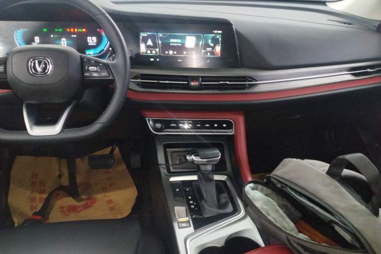 Used CHANGAN CS55PLUS 2022 Blue Whale Edition 1.5T DCT Luxury Model Audio And AC Panel