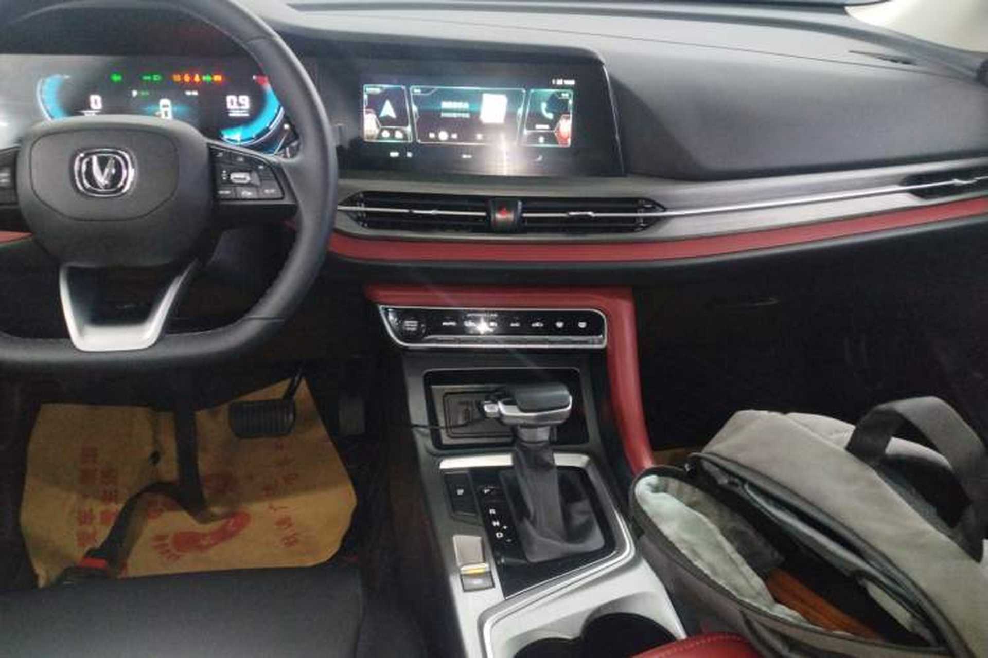 Used CHANGAN CS55PLUS 2022 Blue Whale Edition 1.5T DCT Luxury Model Audio And AC Panel