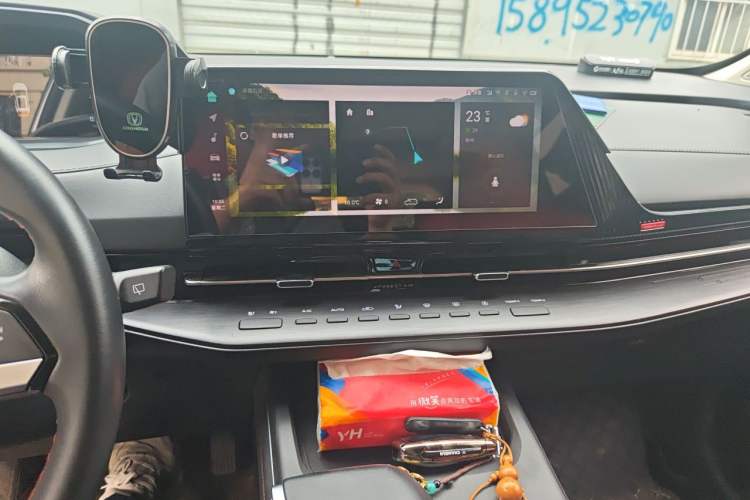 Used CHANGAN CS55PLUS 2022 2nd Generation 1.5T DCT Prestige Version Audio And AC Panel