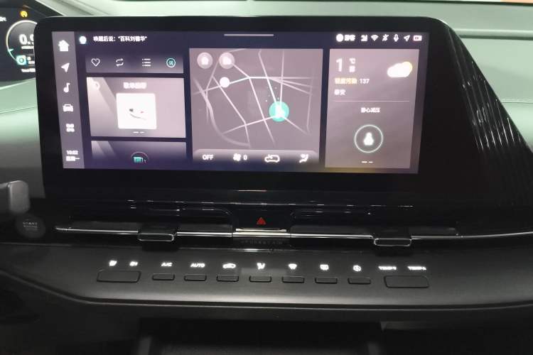 Used CHANGAN CS55PLUS 2022 2nd Generation 1.5T DCT Prestige Version Audio And AC Panel