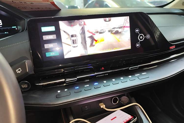 Used CHANGAN CS55PLUS 2022 2nd Generation 1.5T DCT Excellence Edition Audio And AC Panel