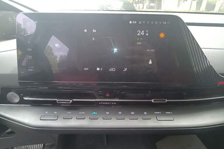 Used CHANGAN CS55PLUS 2022 2nd Generation 1.5T DCT Navigation Edition Audio And AC Panel