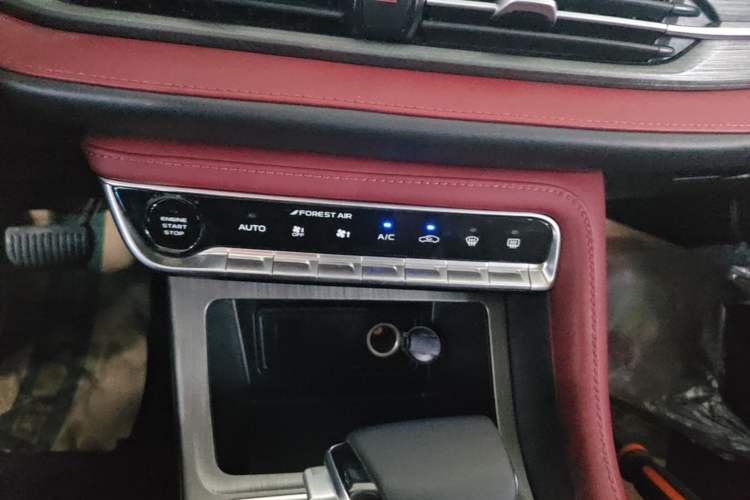 Used CHANGAN CS55PLUS 2022 Blue Whale Edition 1.5T DCT Luxury Model Audio And AC Panel