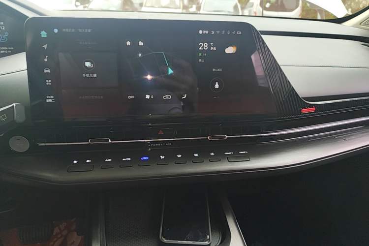 Used CHANGAN CS55PLUS 2022 2nd Generation 1.5T DCT Prestige Version Audio And AC Panel