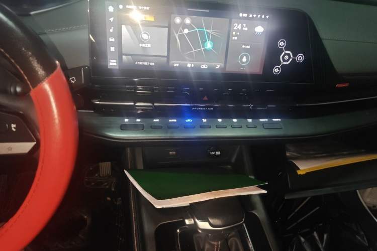 Used CHANGAN CS55PLUS 2022 2nd Generation 1.5T DCT Luxury Version Audio And AC Panel